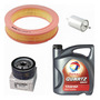 Kit Filtros 4l Aceite 15w40 Renault Clio2 D4f 1.2 16v Renault CLIO