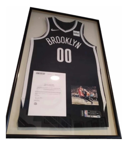 Camiseta De Nba Usada En Partido Brooklyn Con Certificado