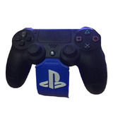 Suporte Apoio Mesa Controle Sony Ps4 Com Logo 
