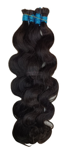 Cabelo Natural 65/70 500g Indiano Levemente Ondulado Atacado