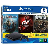 Playstation 4 Hits 1tb Bundle 15 + 3 Jogos M.física + Nf