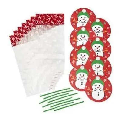 Bolsitas Para Galletas Y Dulces Navideños