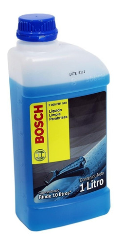 Liquido Limpia Parabrisa Bosch Concentrado 1 Litro