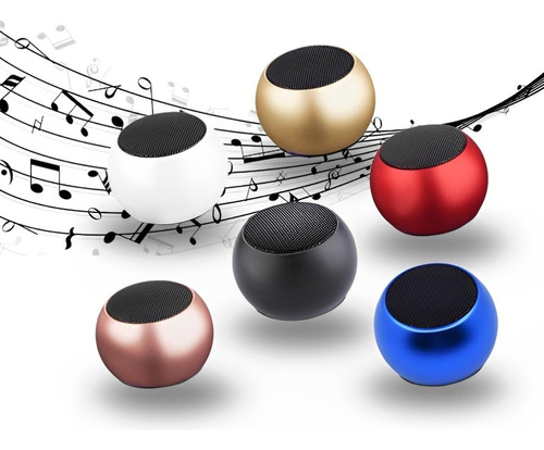 10 Caixinha Som Bluetooth Tws Metal Mini Speaker Amplificada