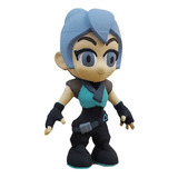 Figura Muñeco Jett Valorant 10 Cm De Alto Impreso En 3d