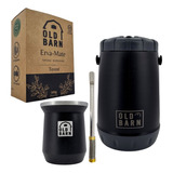 Kit Tereré Completo Garrafa 2,5l Cuia Bomba Inox Erva 500g