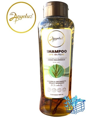Shampoo Con Romero Anyeluz - mL a $88