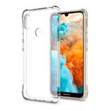 Carcasa Para Huawei Y6 2019 Transparente Reforzado