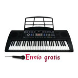 Teclado 61 Teclas Piano Mls 6639 Teclado Musical Envio Grati