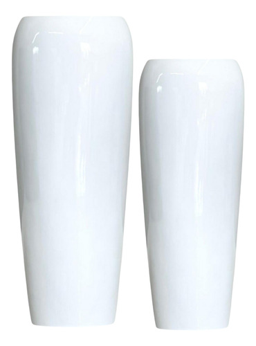 2 Vasos Grande Vitrificado 100cm 80cm Vietnamita Fibra Luxo