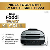 Ninja Fg551 Foodi Smart Xl - Parrilla Interior 6 En 1 Con Fr