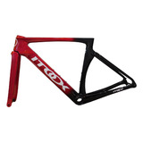 Marco De Ruta En Carbono Rojo Negro - Itook (aero)