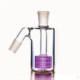 Filtro Bongs Ash Catcher Percolator De Vidro 14mm Angulação