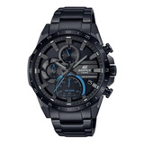 Edifice Eqs 940dc 1b Original Negro Pavonado Solar 