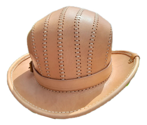 Sombrero Bombín / Bowler Cuero Genuino