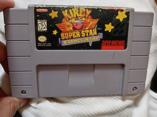 Snes Kirby Super Star Super Nintendo Consola Super Nes Origi