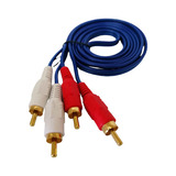 Cable Av Audio Rca 2x2 1.5 Metros