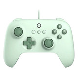 Controle 8bitdo Wired Verde Cabeado Para Ios, Android, Pc