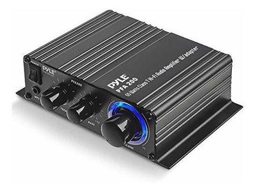 Mini Amplificador Pyle Pfa200 De Audio 60w