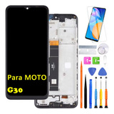 Pantalla Lcd Táctil Para Moto G30 Xt2129 Original Con Marco