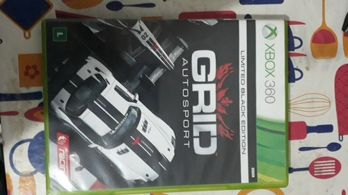 Jogo Xbox 360 Midia Fisica Grid Autosport Limited Black H915