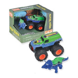 Triceratops Truck Adventure Playset Regalos Para Niños...