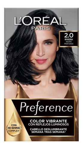 Tinte Para Cabello Preference L'oréal Paris Tono 2.0