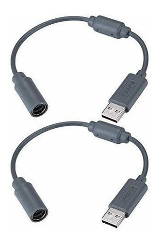 Paquete De 2 Cables Usb Breakaway De Repuesto Para Mand...