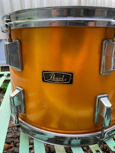 Batería Pearl Fiberglass 70s Made In Japan  Toms 12 /13