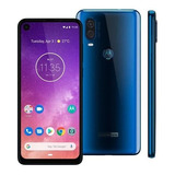 Motorola One Vision Dual Sim 128 Gb Azul-safira 4 Gb Ram