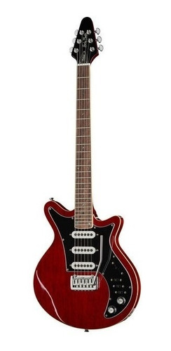 Harley Benton Bm-75 Trans Red