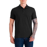 Camisa Polo Forum Muscle In24 Preto Masculino