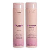 Kit Braé Go Curly Crespos Shampoo E Condicionador 250ml