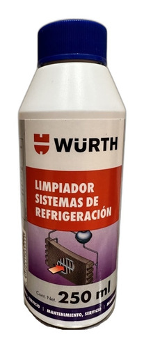 Limpia Radiador Wurth 250 Ml