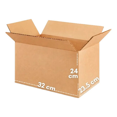 Cajas De Carton Ecommerce 32x24x23.5cm 45pzs Para | Meses sin interés