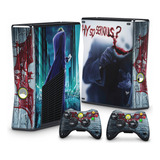 Skin Para Xbox 360 Slim Adesivo - Modelo 171