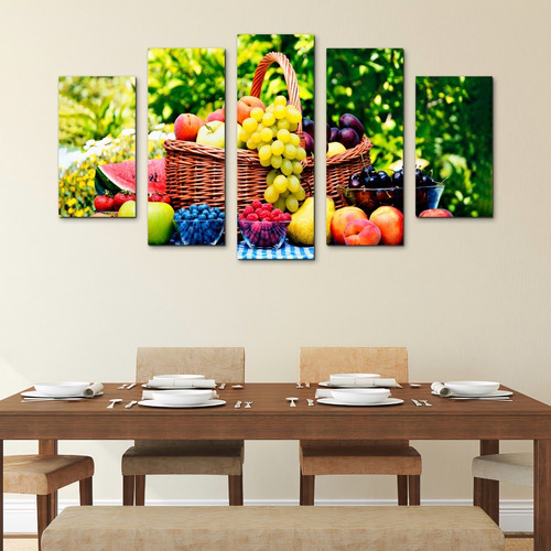 Cuadros Decorativos Para Comedores, Restaurantes Manzanas