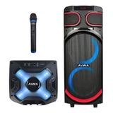 Torre De Sonido Aiwa Potenciado Aw-t2008  13000w Pmpo