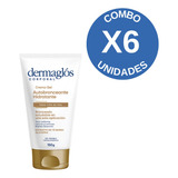 Combo X6 Dermaglos Crema Gel Autobronceante Hidratante 150gr