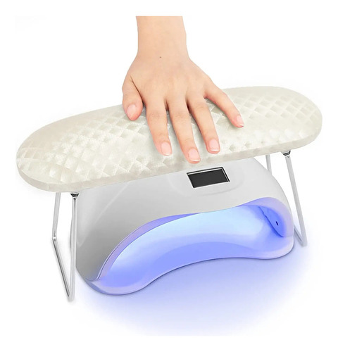 Almohada De Manicura Con Reposabrazos Para Uñas Con Soporte