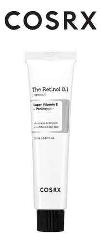 Cosrx The Retinol 0.1 Cream Vitamina E + Panthenol 20ml Momento De Aplicación Noche Tipo De Piel Todo Tipo De Piel