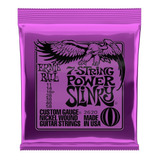 Set 7 Cuerdas Para Guitarra Eléctrica Power Slinky 0.11 - 58