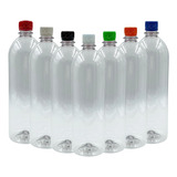 Botellas De Plastico Para Agua Mayoreo 1 Lt Litro Pet X 112!