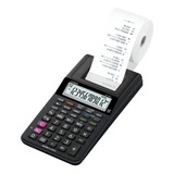 Calculadora Casio Hr-8rc-we-dc  Relojesymas Negro