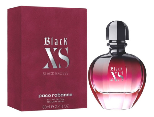 Perfume Mujer Her Black Xs Eau De Parfum Paco Rabanne 80ml