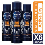 Nivea Desodorante Spray Variedades Pack 6 Unidades 150 Ml