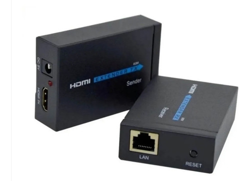 Extensor Hdmi, Alargar Video Por Cable De Red Factura