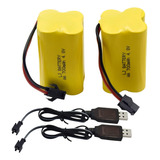 ~? Blomiky 2 Pack F3 4.8v 700mah Aa Nicd Square Type Batería