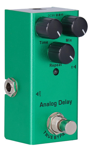 Pedal De Efectos De Guitarra Mini True Bypass Analog Delay P