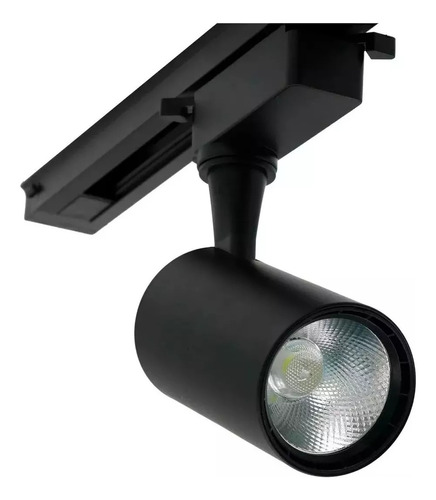 Kit C/2 Spot Led Integrado P/ Trilho Eletrificado 30w 